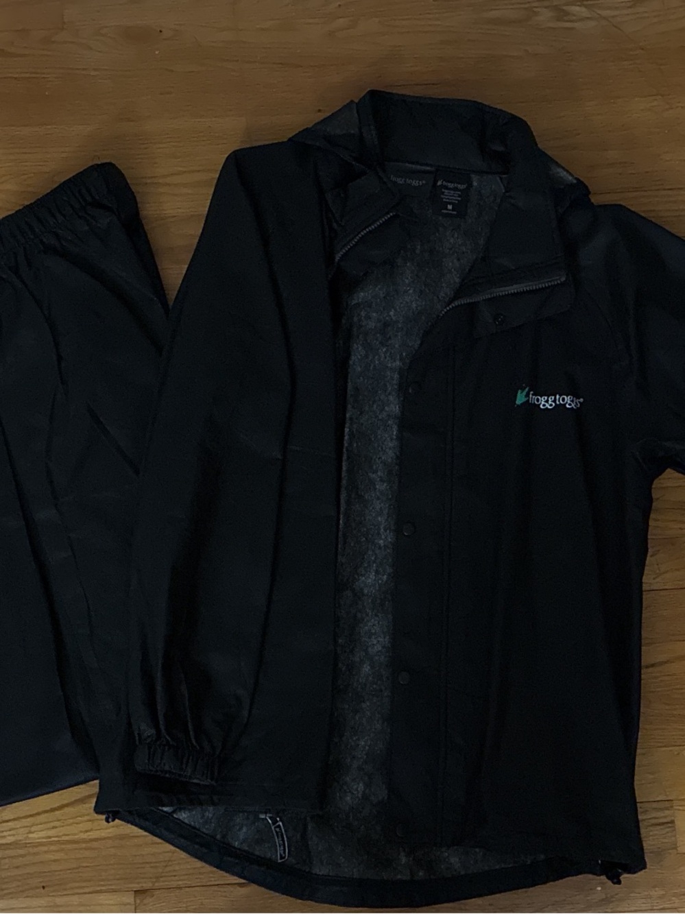Frogg Toggs Men’s Black Waterproof Rain Suit